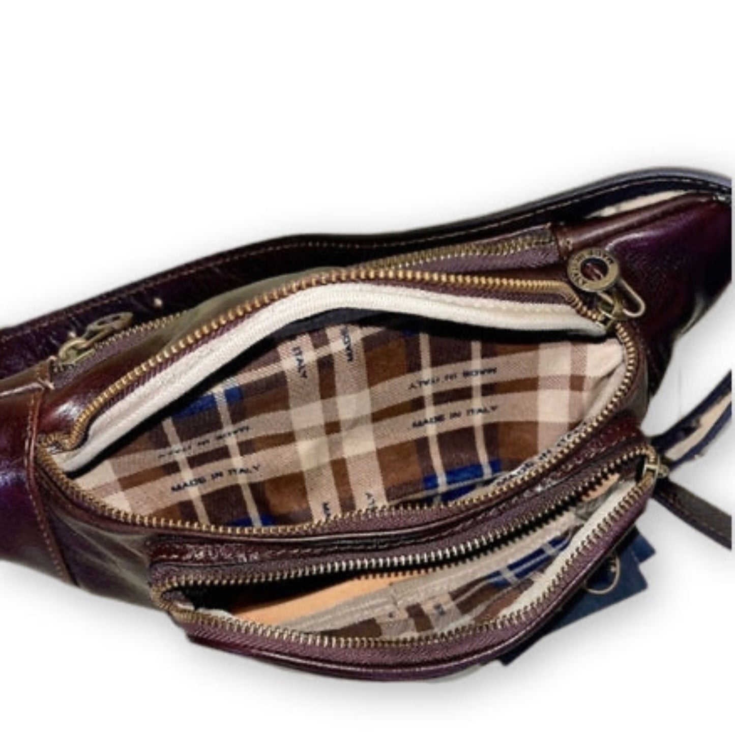 Marsupio in pelle taglia media | Artigianale unisex Made in Italy – Cuoieria Italiana