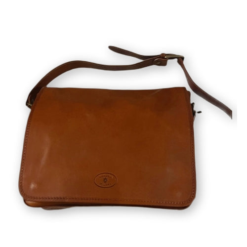 Leather Postman Briefcase - Medium & Large
