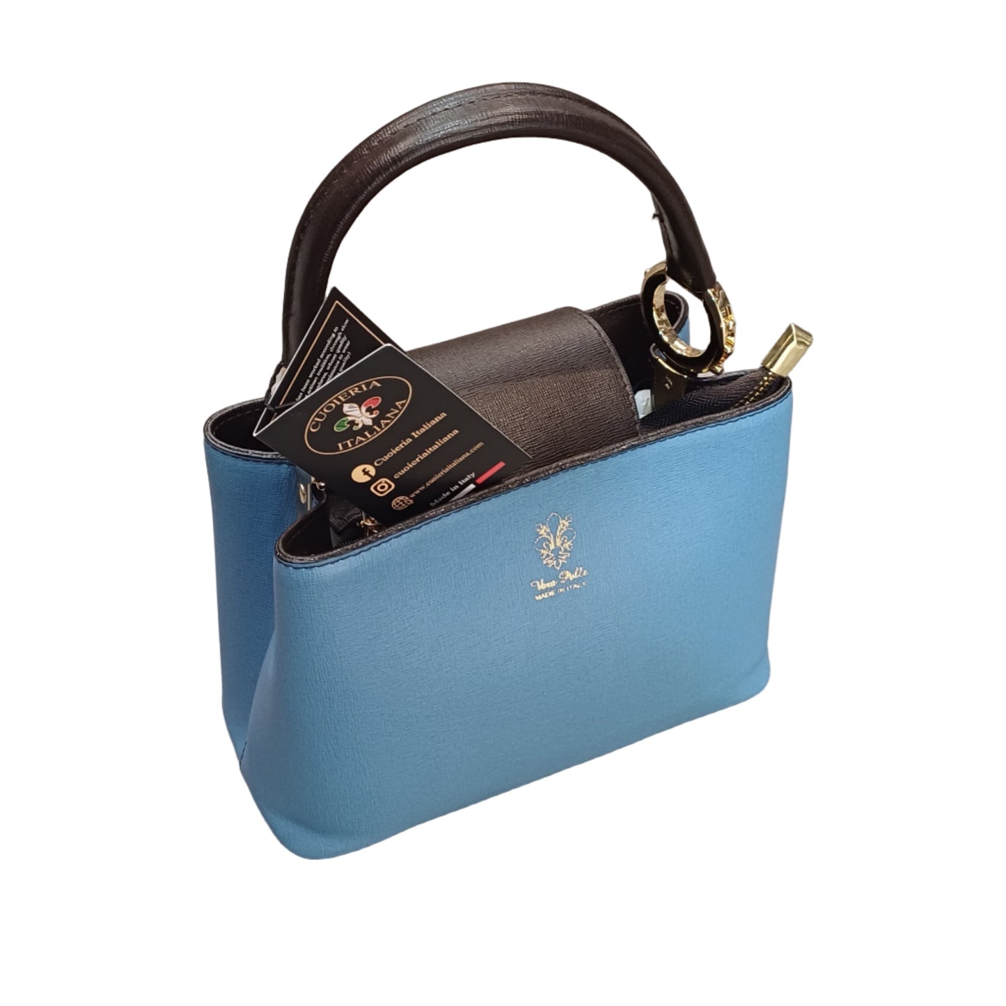Stellaris – Borsa a tracolla in pelle da donna | Artigianale Made in Italy – Cuoieria Italiana