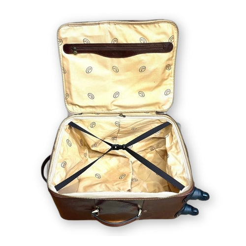Trolley in pelle | Valigia artigianale Made in Italy – Cuoieria Italiana