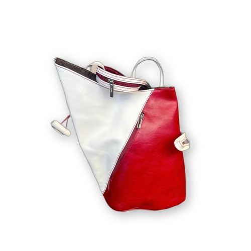 Zaino da donna in vera pelle trasformabile | Artigianale Made in Italy – Cuoieria Italiana