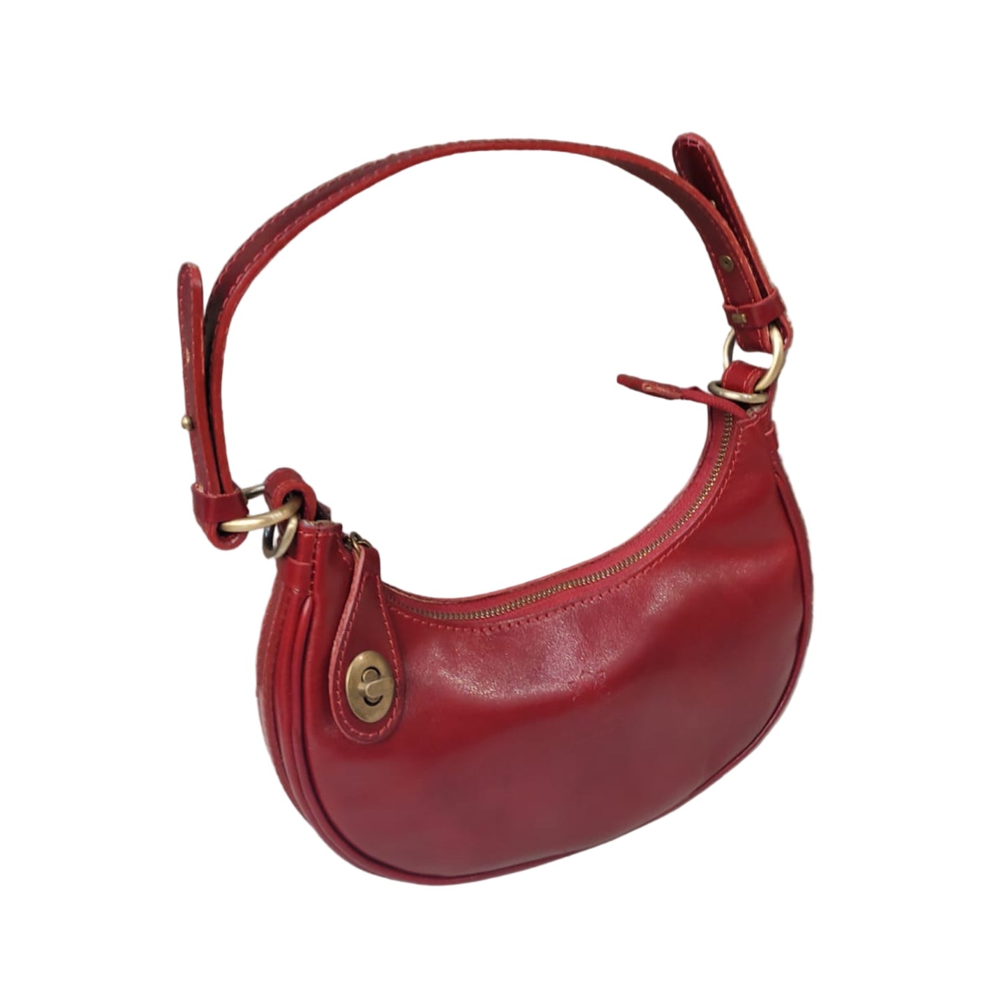 Eterna – Borsa a mezzaluna in pelle | Borsa piccola artigianale Made in Italy – Cuoieria Italiana