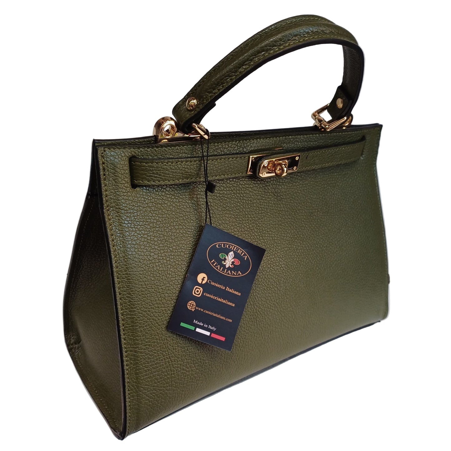 Gala – Borsa rigida in pelle da donna | Elegante Made in Italy – Cuoieria Italiana