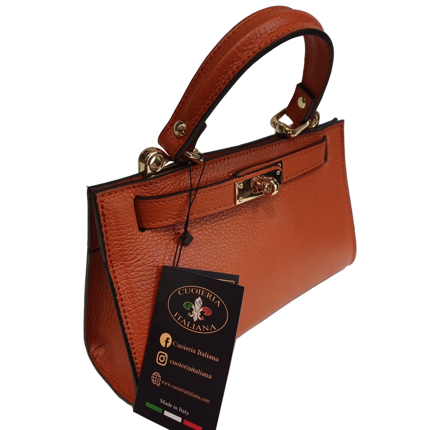 Gala – Borsa rigida in pelle da donna | Elegante Made in Italy – Cuoieria Italiana
