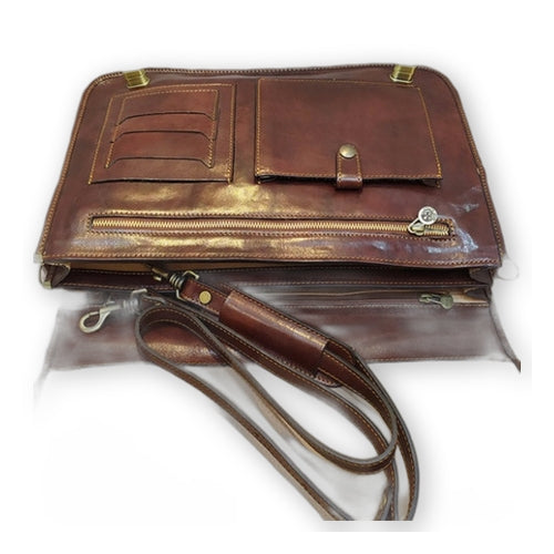 Cartables de travail avec fermeture à rotation