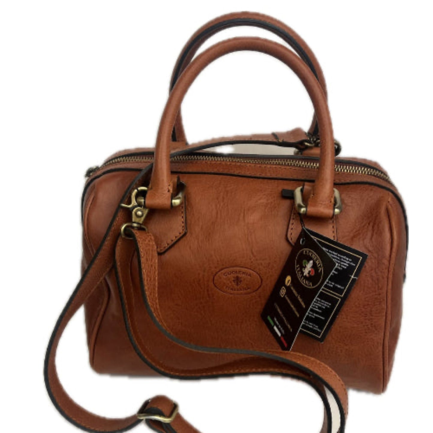 Bauletto classico in pelle | Borsa da donna artigianale Made in Italy – Cuoieria Italiana