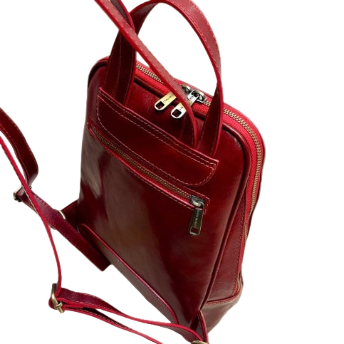 Liberty Zaino compatto in Pelle | Zaino uomo donna - Cuoieria Italiana
