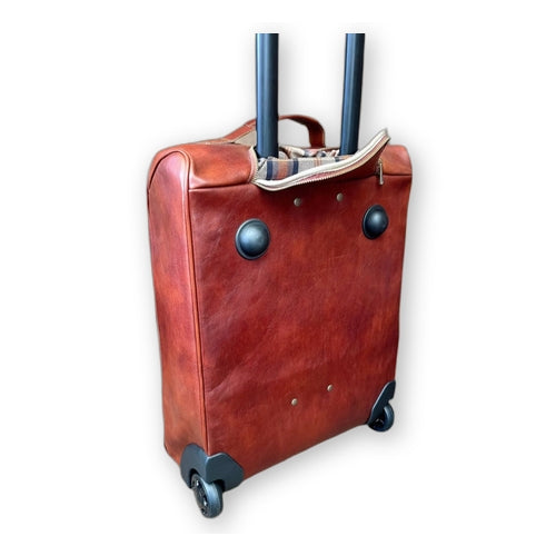 Valigia in cuoio | Trolley artigianale Made in Italy – Cuoieria Italiana