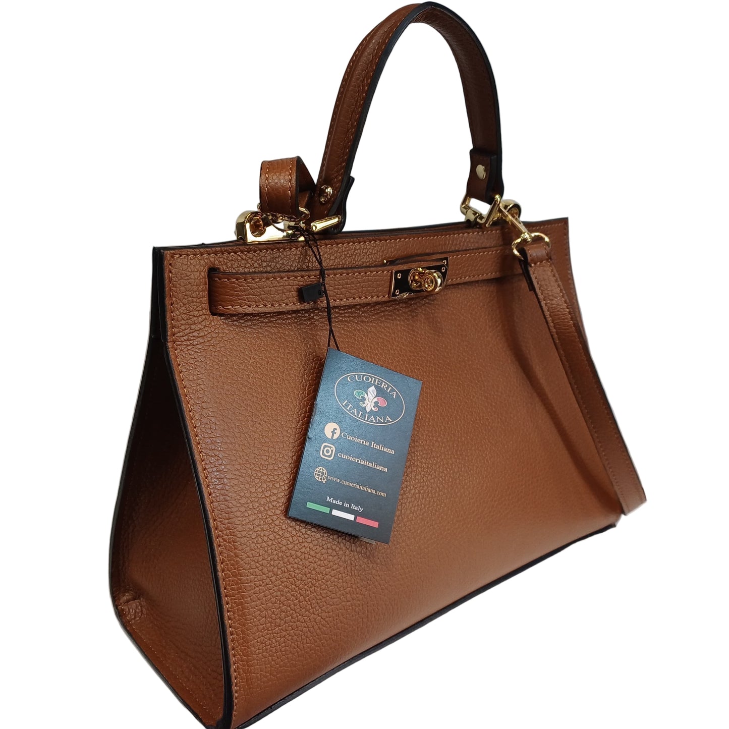 Gala – Borsa rigida in pelle da donna | Elegante Made in Italy – Cuoieria Italiana