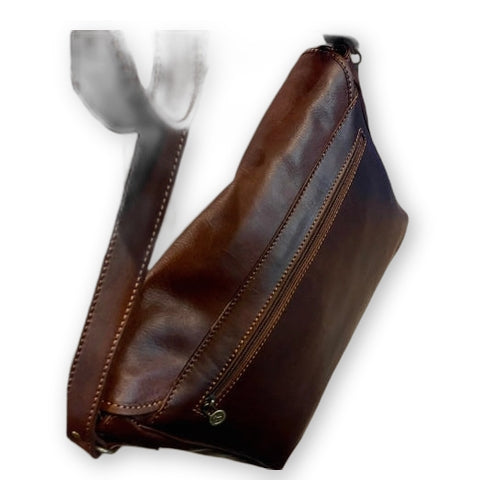 Leather Postman Briefcase - Medium & Large