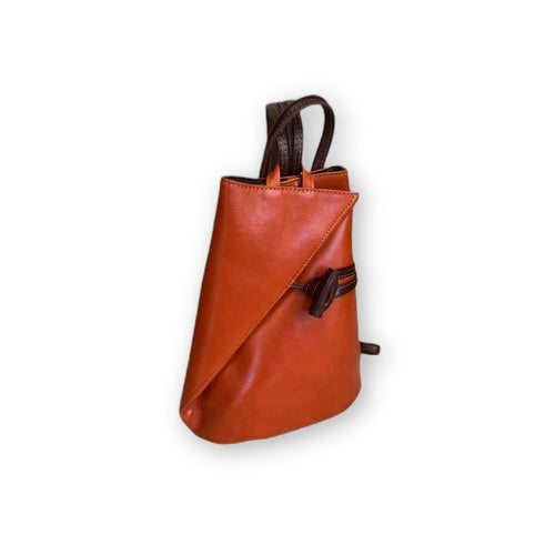 Zaino da donna in vera pelle trasformabile | Artigianale Made in Italy – Cuoieria Italiana