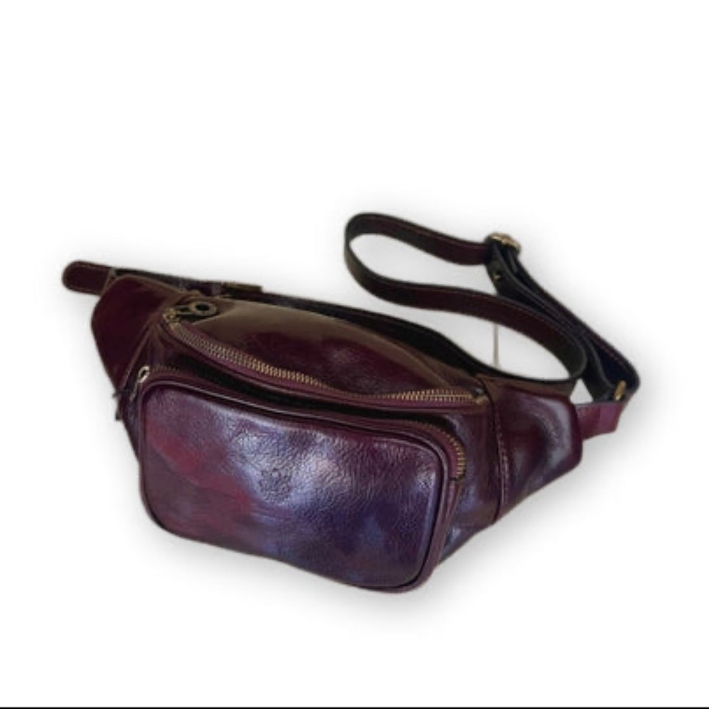 Marsupio in pelle taglia media | Artigianale unisex Made in Italy – Cuoieria Italiana