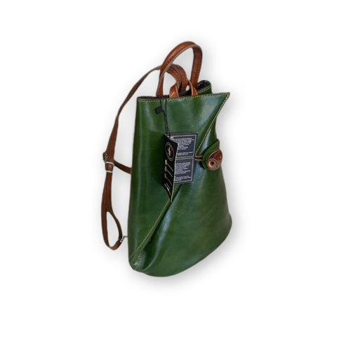 Zaino da donna in vera pelle trasformabile | Artigianale Made in Italy – Cuoieria Italiana