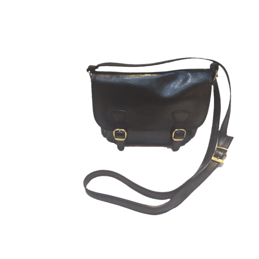 Borsa Postino unicolor in pelle | Borsa da donna Made in Italy – Cuoieria Italiana