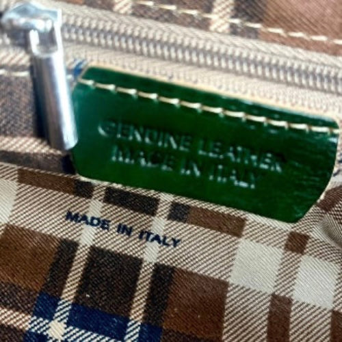 Eleganza Italiana - borsa a spalla in pelle tasca zip