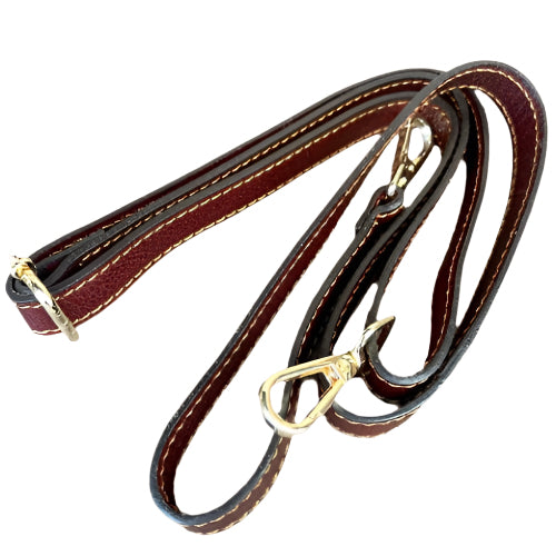 Eterna - borsa piccola in pelle a mezzaluna tracolla
