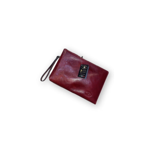 Leather document holder