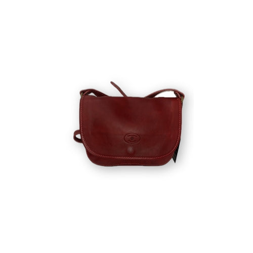Borsa postino compatta in pelle | Artigianale Made in Italy – Cuoieria Italiana