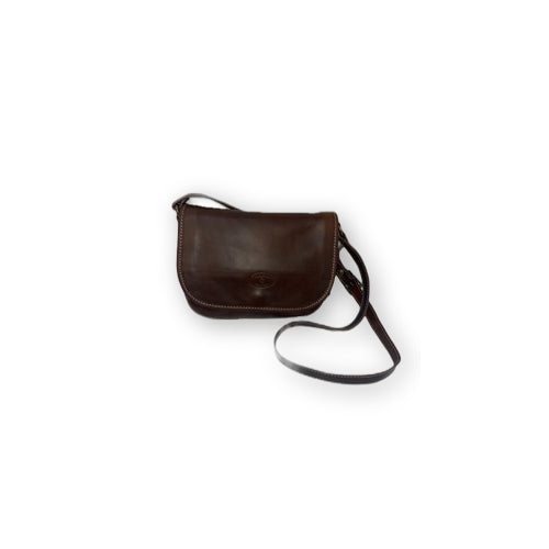 Borsa postino compatta in pelle | Artigianale Made in Italy – Cuoieria Italiana