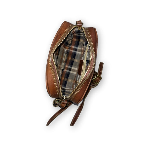 Borsa modello saponetta in pelle naturale | Artigianale Made in Italy – Cuoieria Italiana