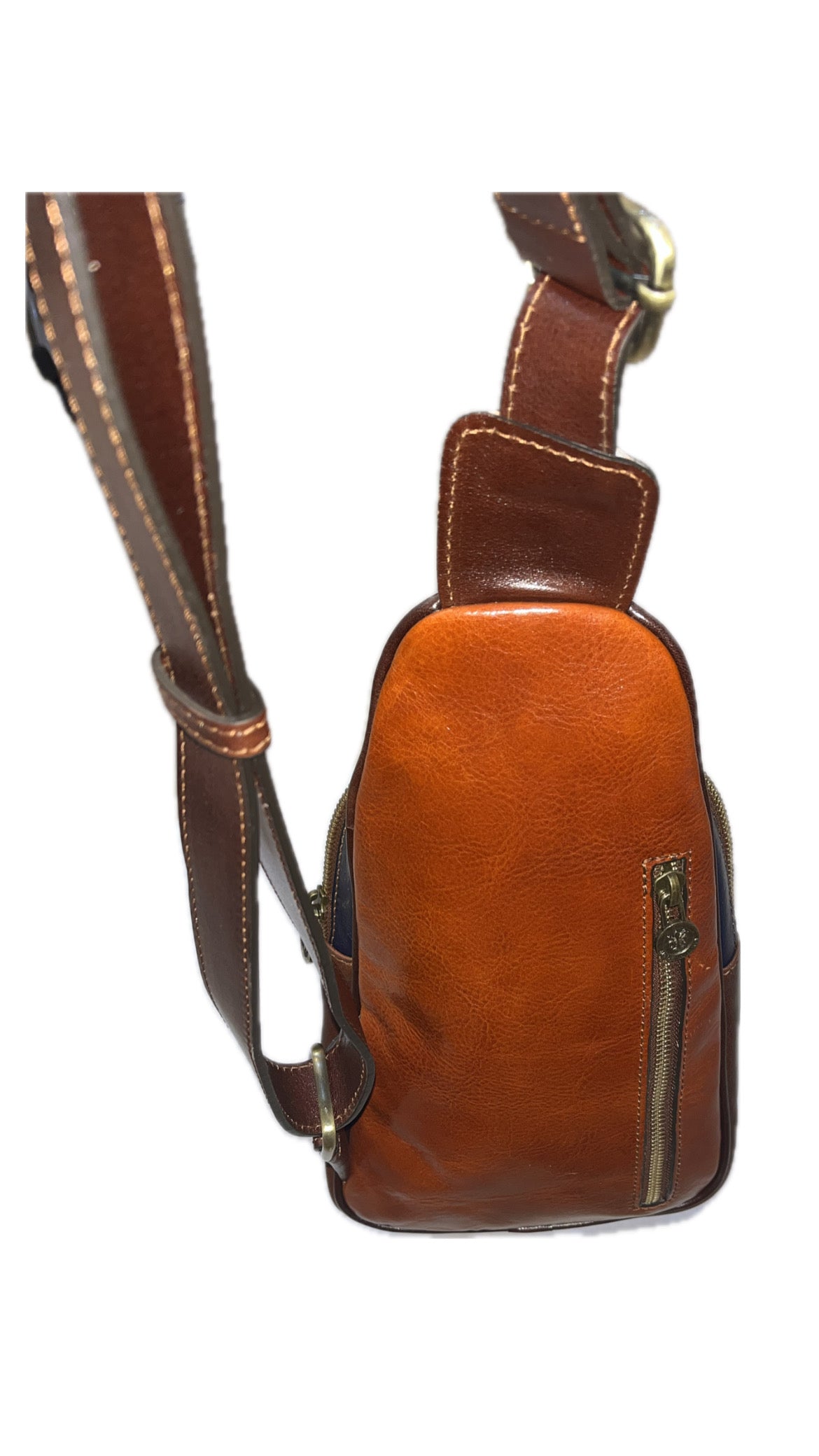 Monospalla multicolor 2 in pelle | Borsa a tracolla artigianale Made in Italy – Cuoieria Italiana
