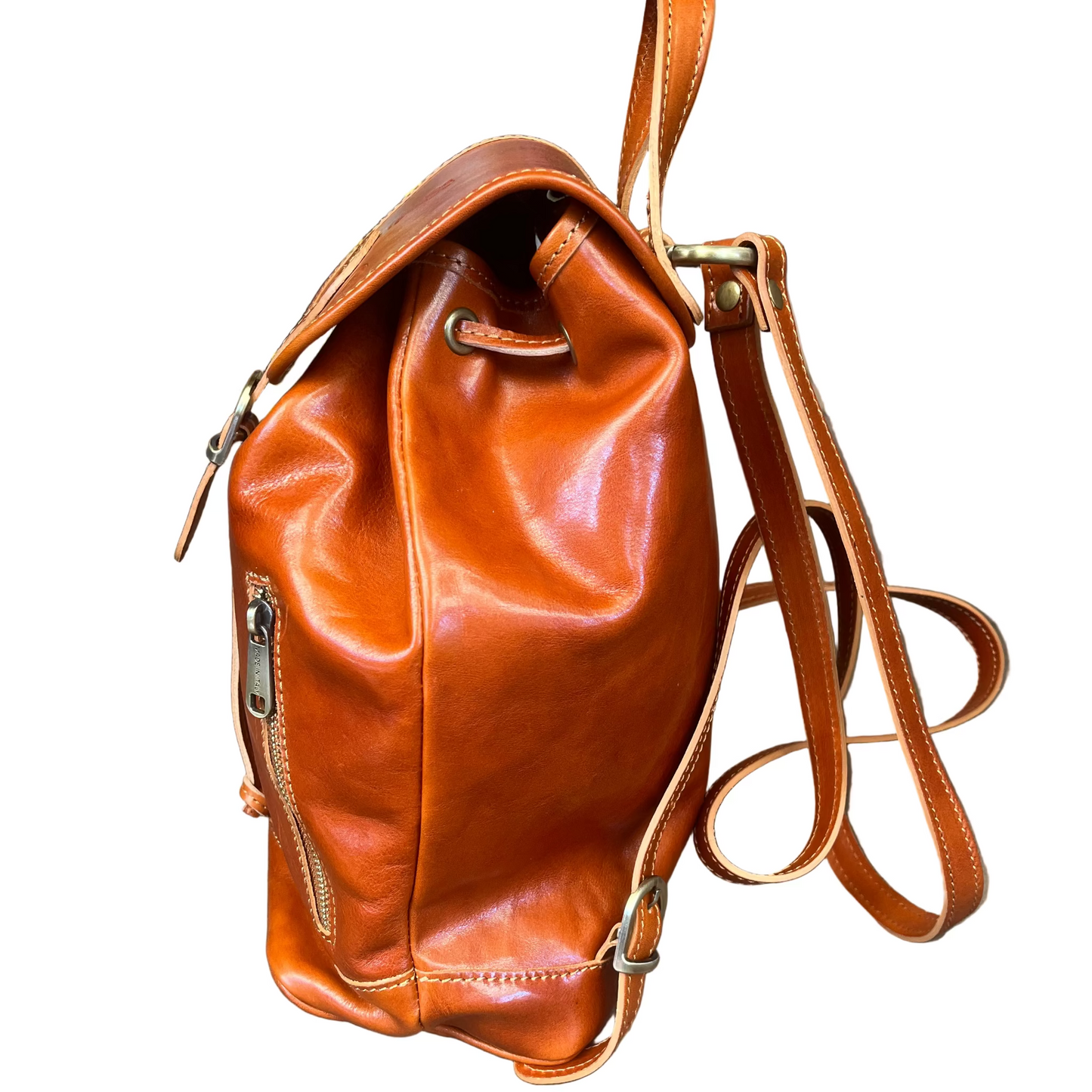 Zaino classico in pelle | Zaino unisex artigianale Made in Italy – Cuoieria Italiana