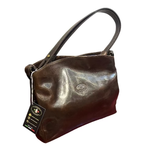 Ferrari – Borsa a spalla e tracolla in pelle da donna | Artigianale Made in Italy – Cuoieria Italiana