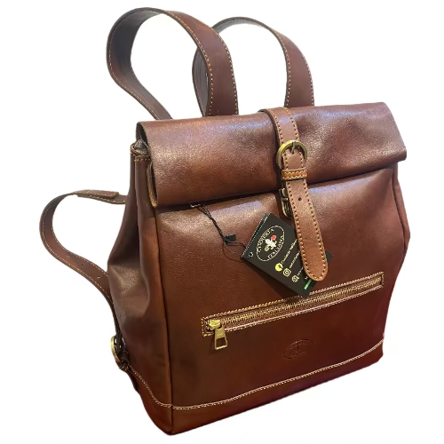 Zaino adventure in pelle