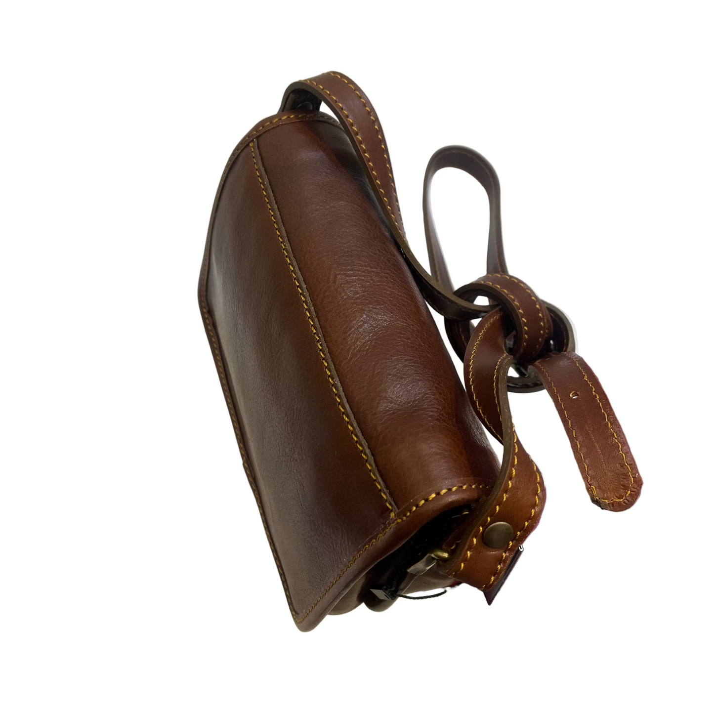 Borsa postino piccola in pelle da donna – Classica e artigianale | Made in Italy – Cuoieria Italiana