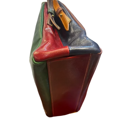 Ferrari Multicolor | Borsa a spalla e tracolla in pelle