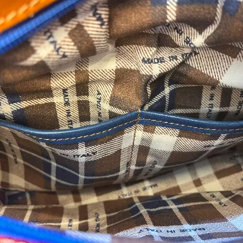 Ferrari Multicolor | Borsa a spalla e tracolla in pelle