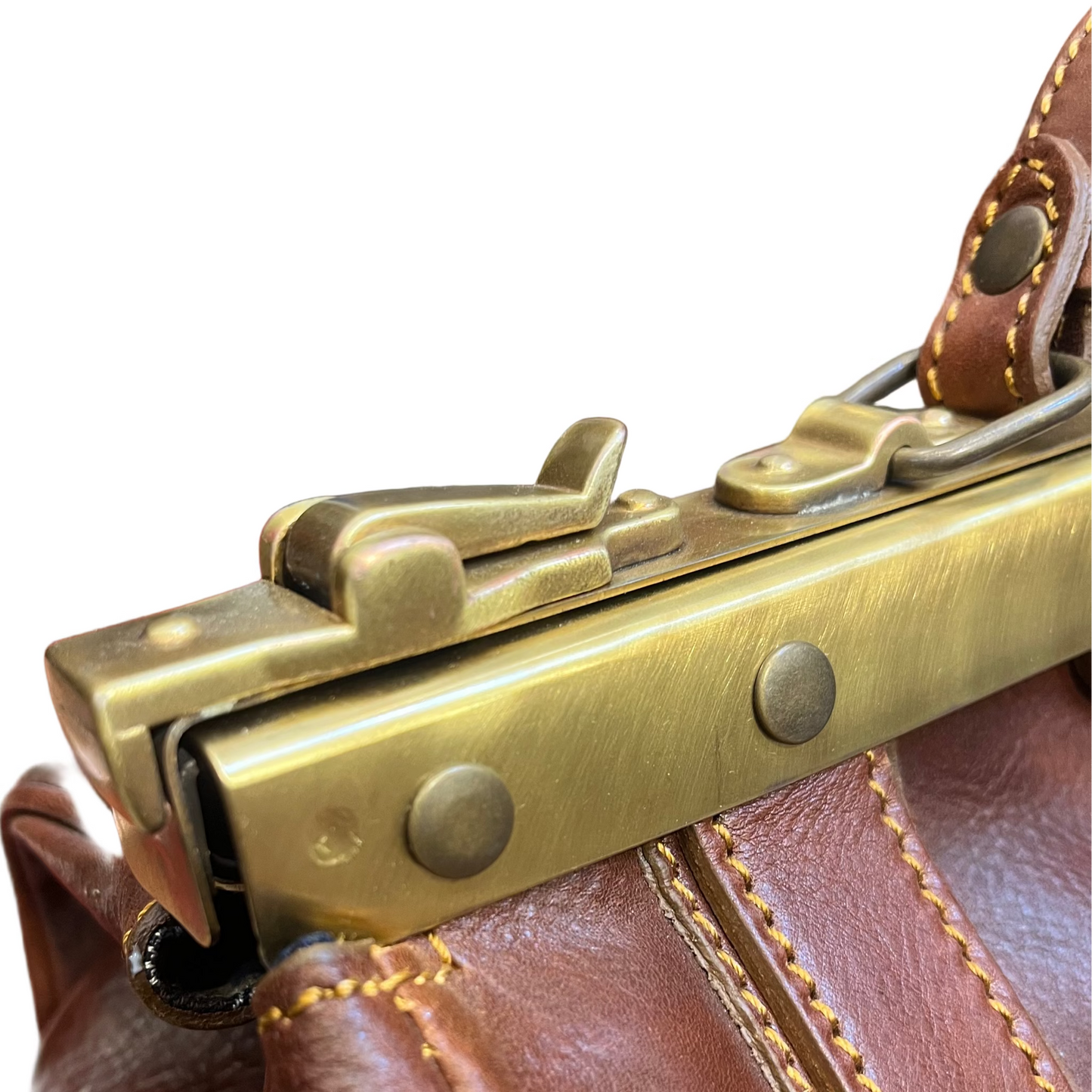 Borsa da dottore in pelle | Borsa piccola da medico con ferro Made in Italy – Cuoieria Italiana