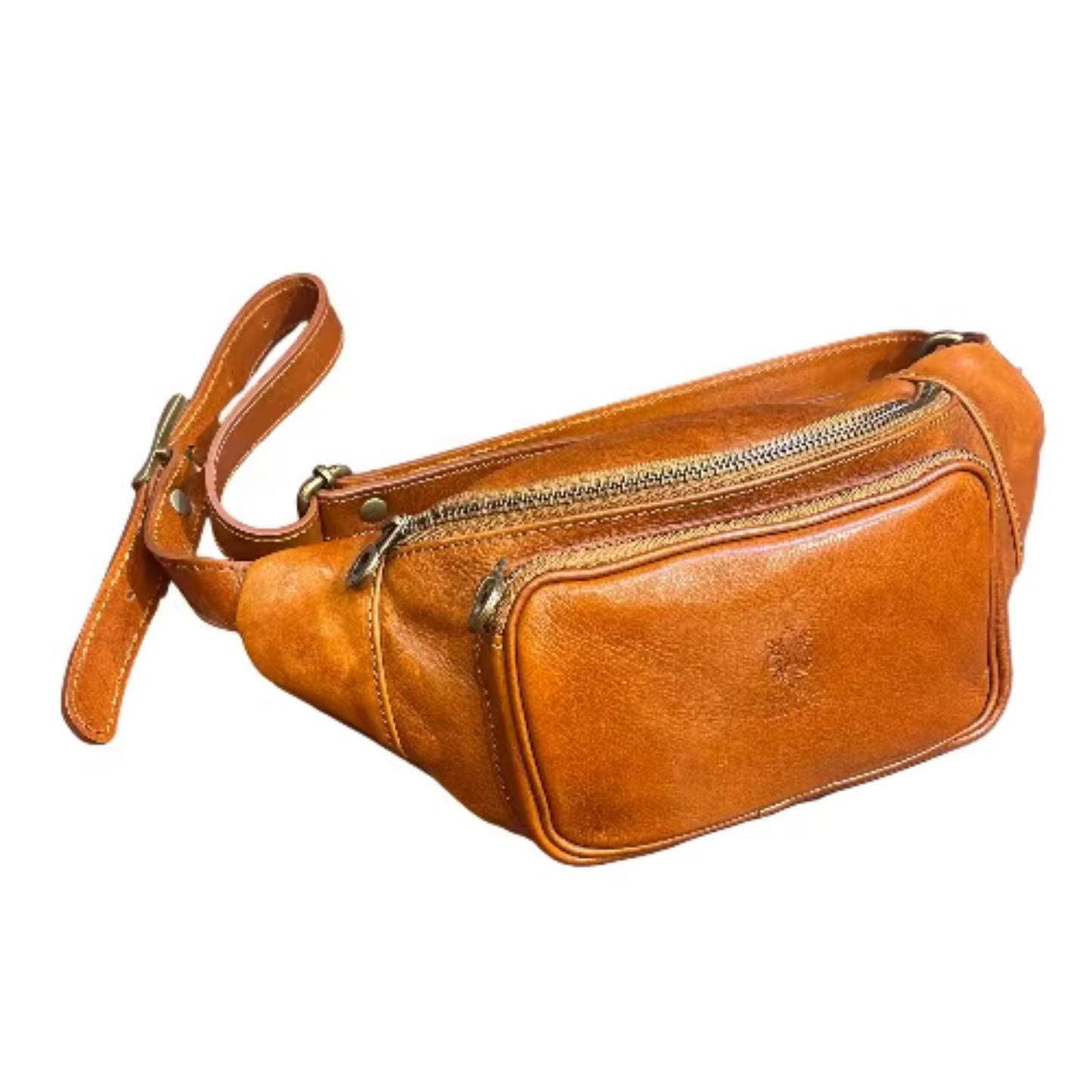 Marsupio in pelle taglia media | Artigianale unisex Made in Italy – Cuoieria Italiana