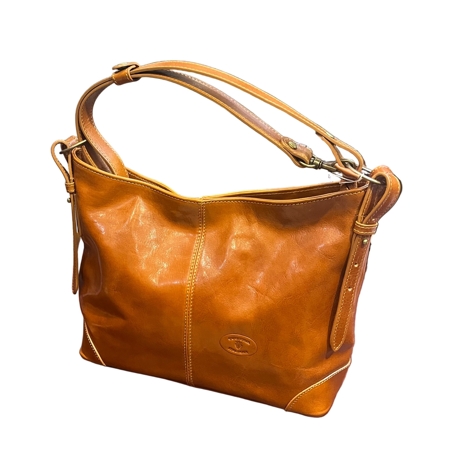 Elegance – Borsa compatta in pelle da donna | Made in Italy – Cuoieria Italiana