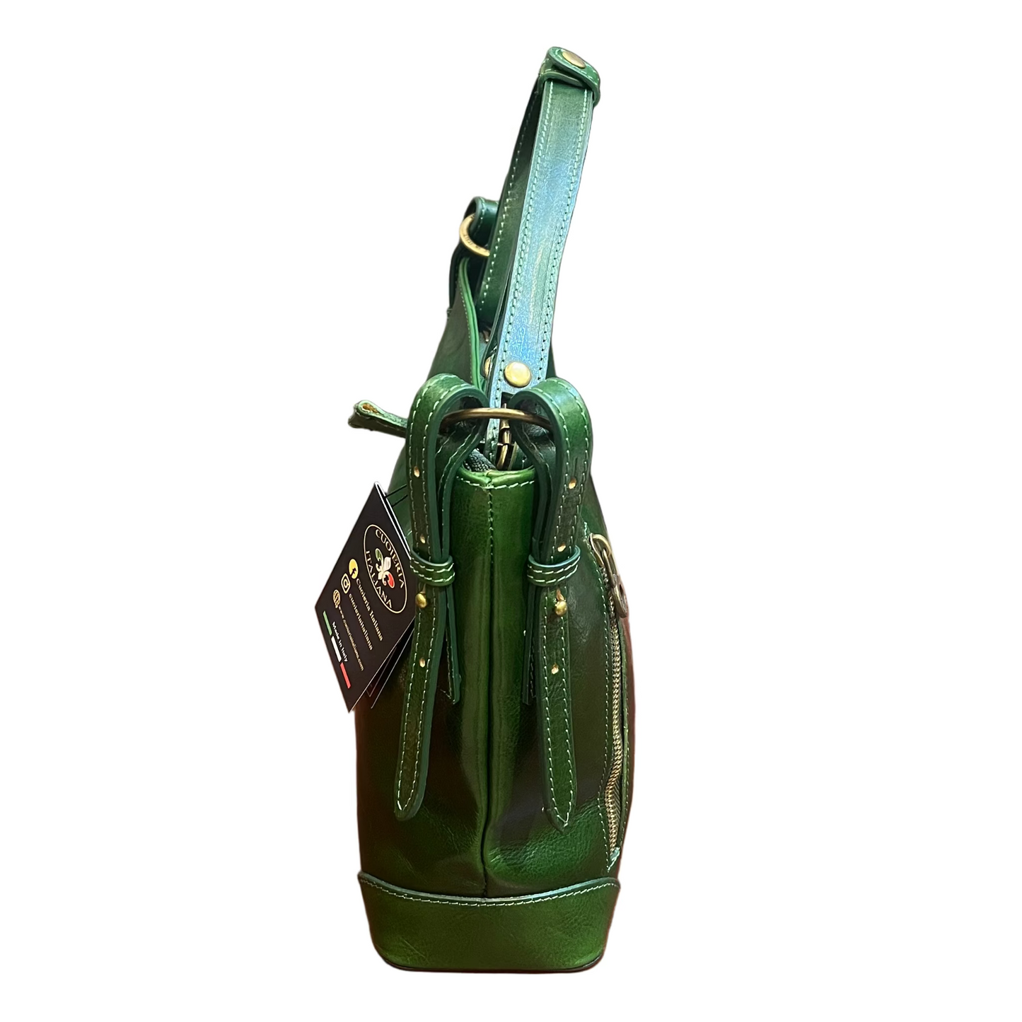 Elegance – Borsa compatta in pelle da donna | Made in Italy – Cuoieria Italiana