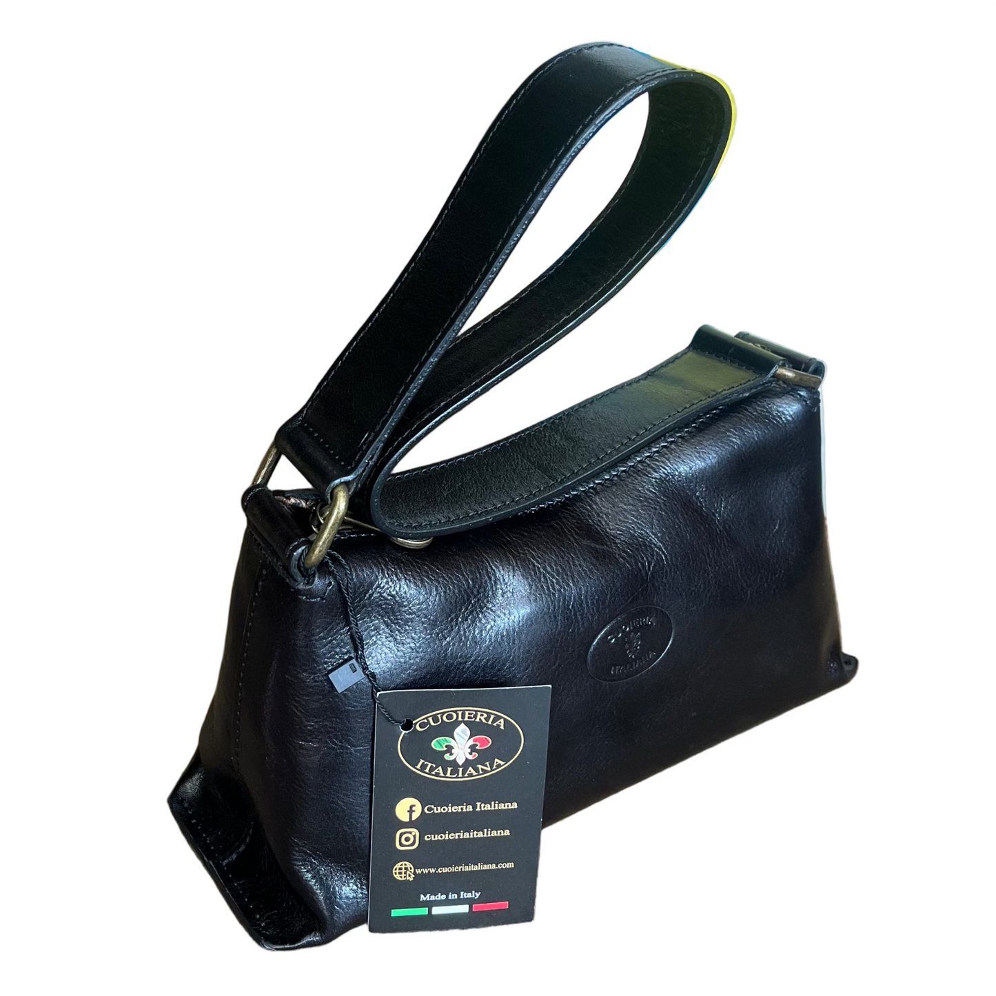 Minerva borsa made in Italy | Borsa a spalla in pelle