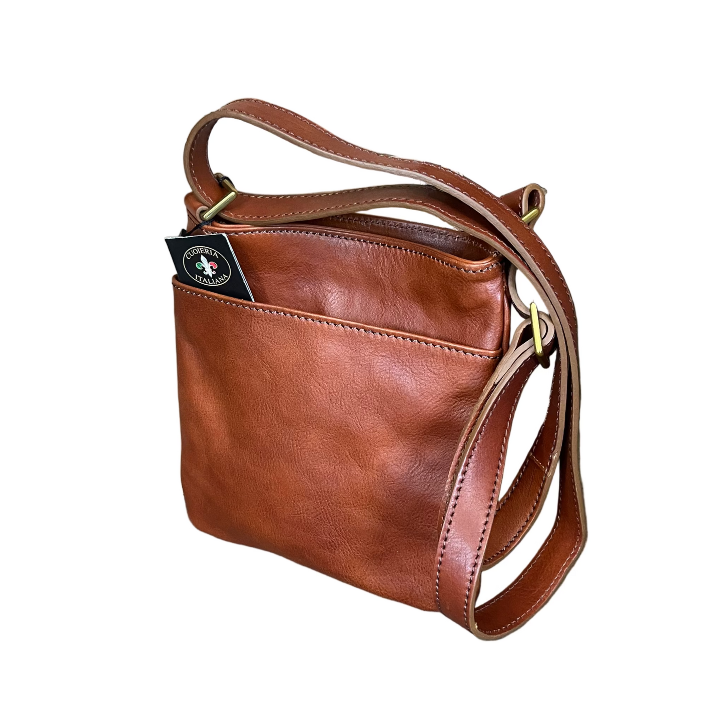 Borsello taglia media da uomo | Borsello in pelle made in Italy