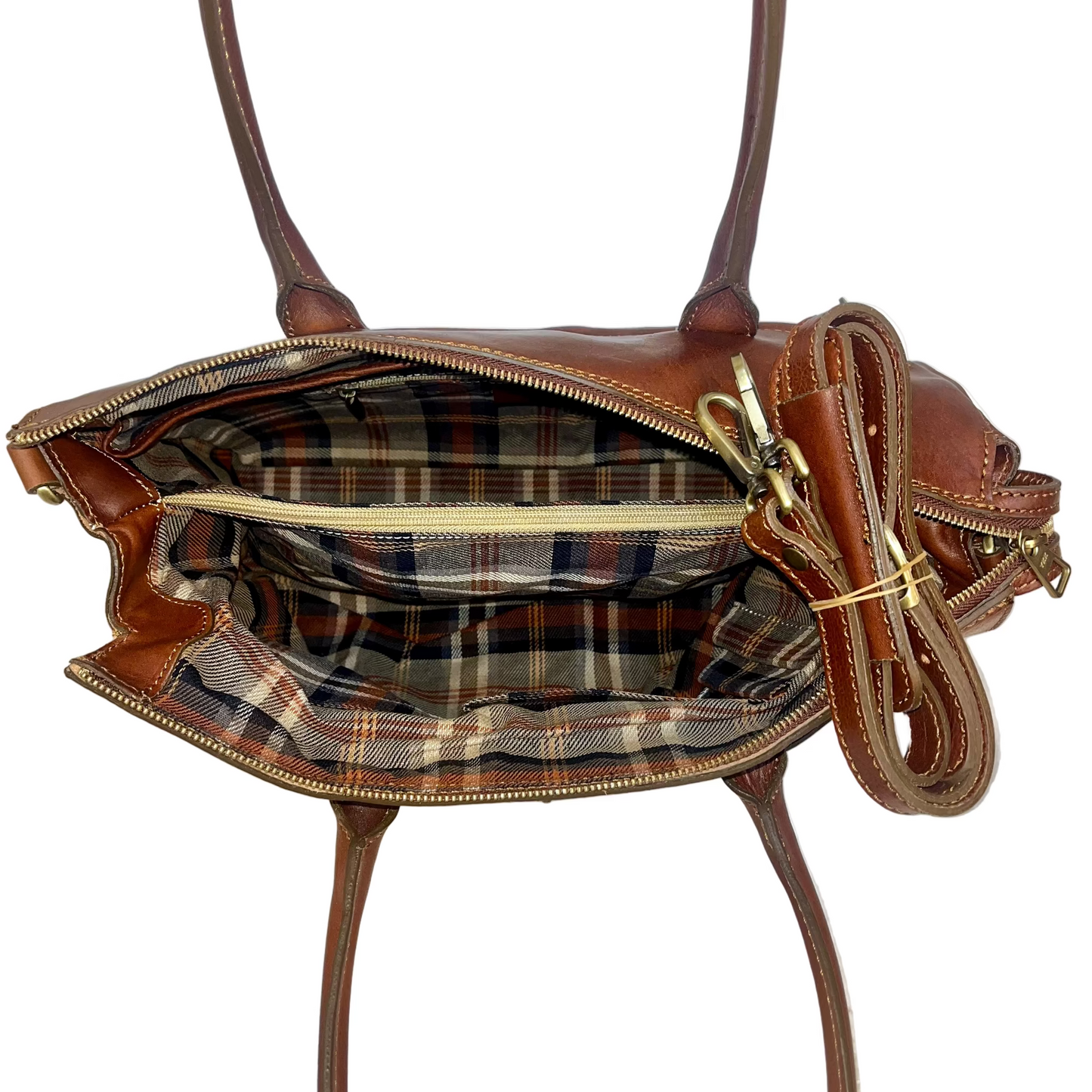Shopping Old Style | Borsa shopper in pelle artigianale Made in Italy – Cuoieria Italiana