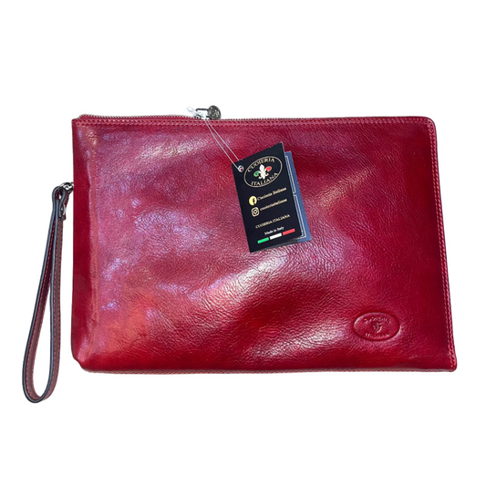 Porta documenti in pelle | Cartella sottile artigianale Made in Italy – Cuoieria Italiana