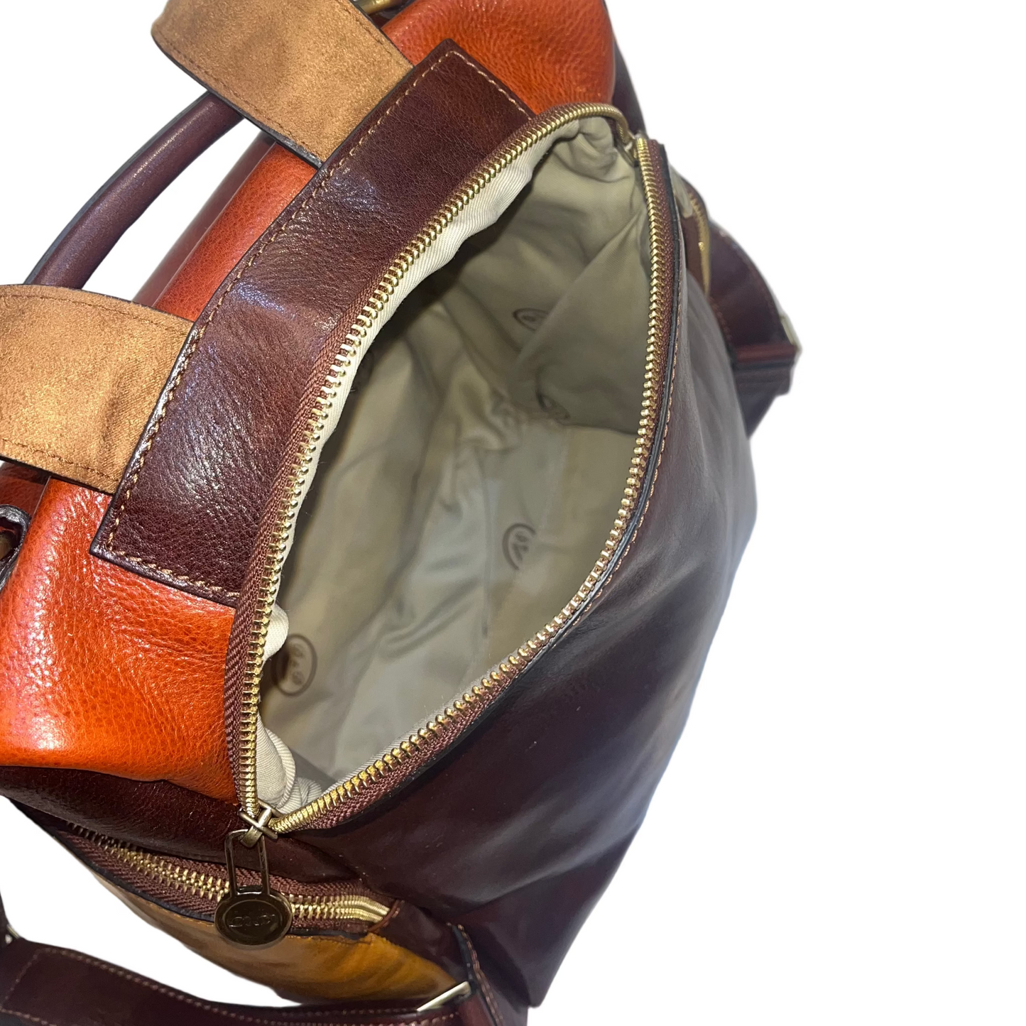 Zaino multicolor in pelle | Zaino unisex artigianale Made in Italy – Cuoieria Italiana