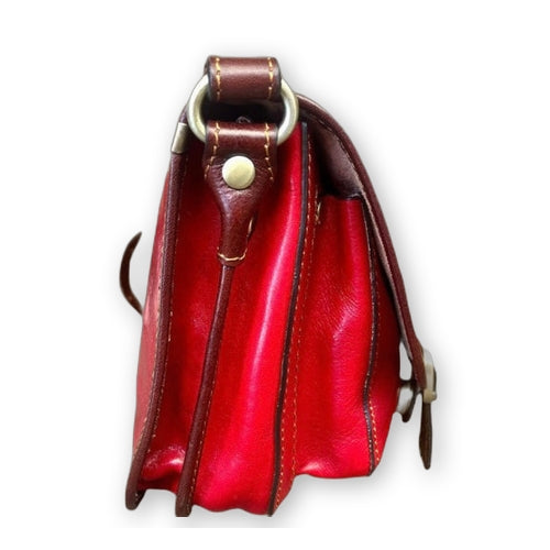 Postino in pelle Bicolor lato - La Dolce Vita