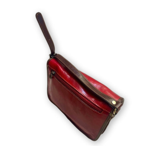 Postino in pelle Bicolor retro - La Dolce Vita