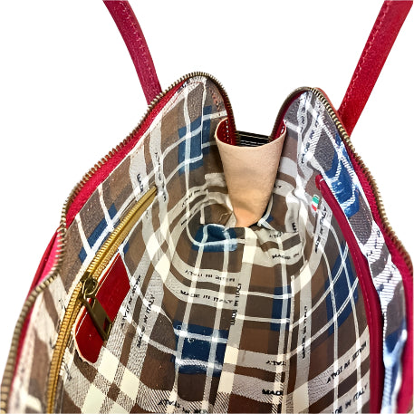 Serena Firenze - borsa a spalla in pelle interno