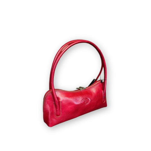 Serena Firenze - borsa a spalla in pelle rossa