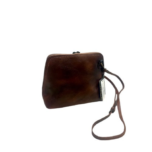 Valchiria - borsa in pelle a tracolla marrone