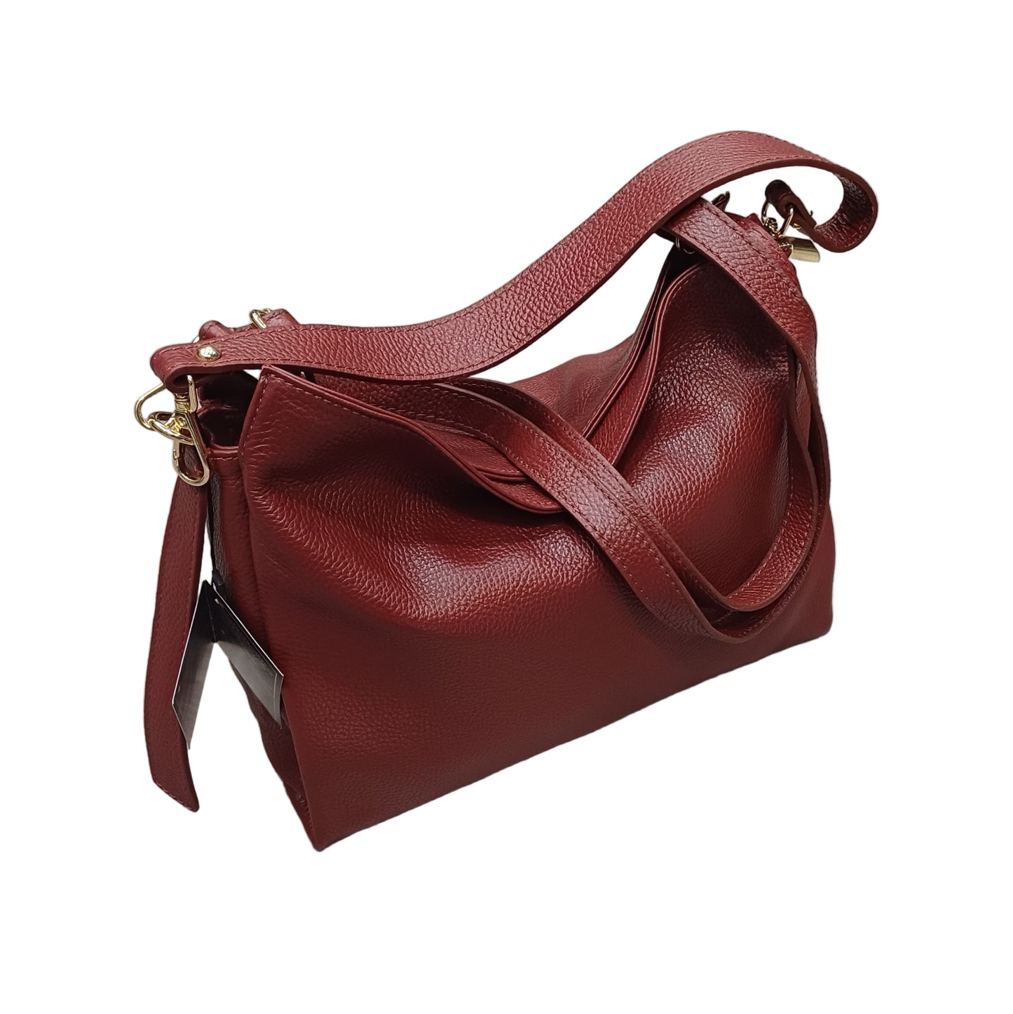 Shopper in vitello martellato da donna – Borsa in pelle Made in Italy | Cuoieria Italiana