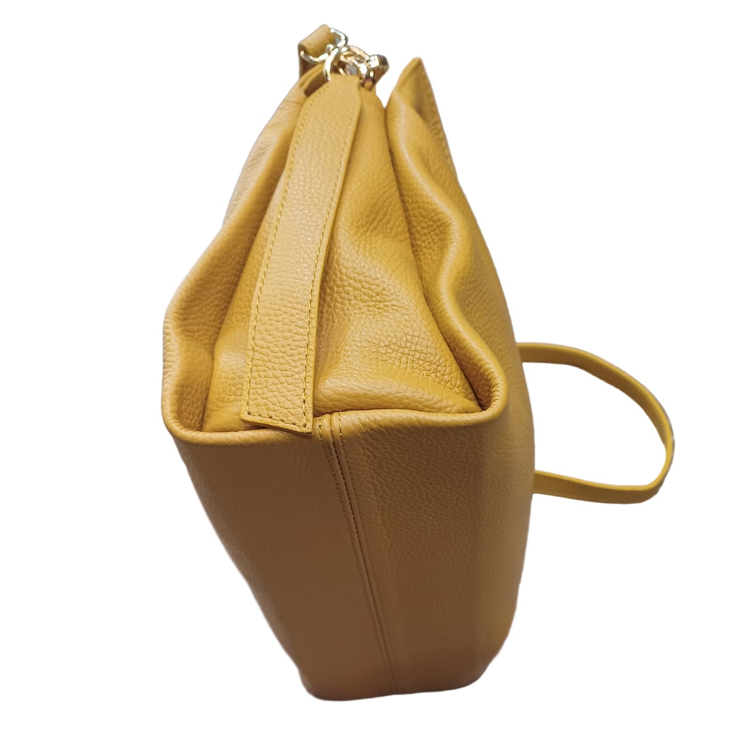 Shopper in vitello martellato da donna – Borsa in pelle Made in Italy | Cuoieria Italiana