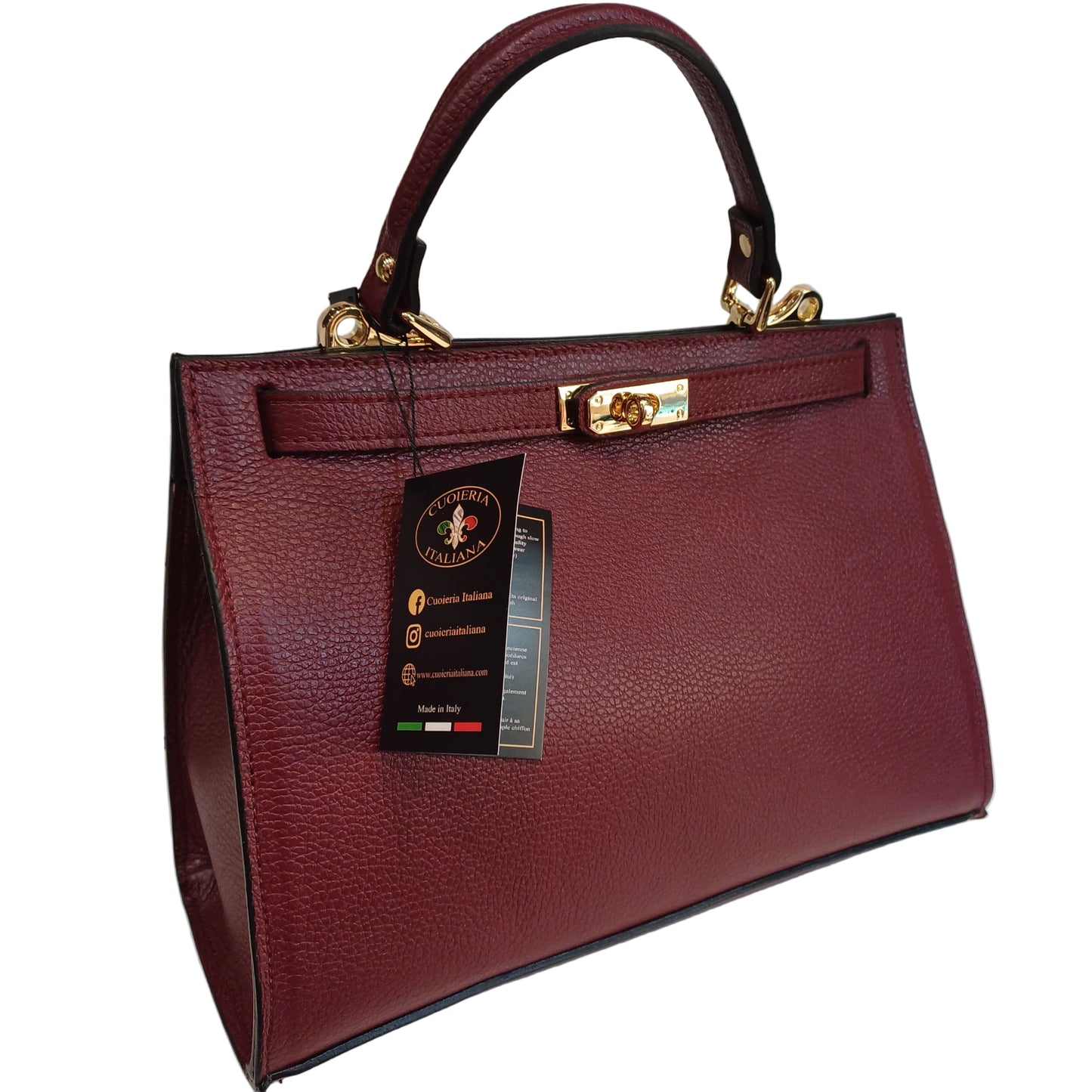 Gala – Borsa rigida in pelle da donna | Elegante Made in Italy – Cuoieria Italiana