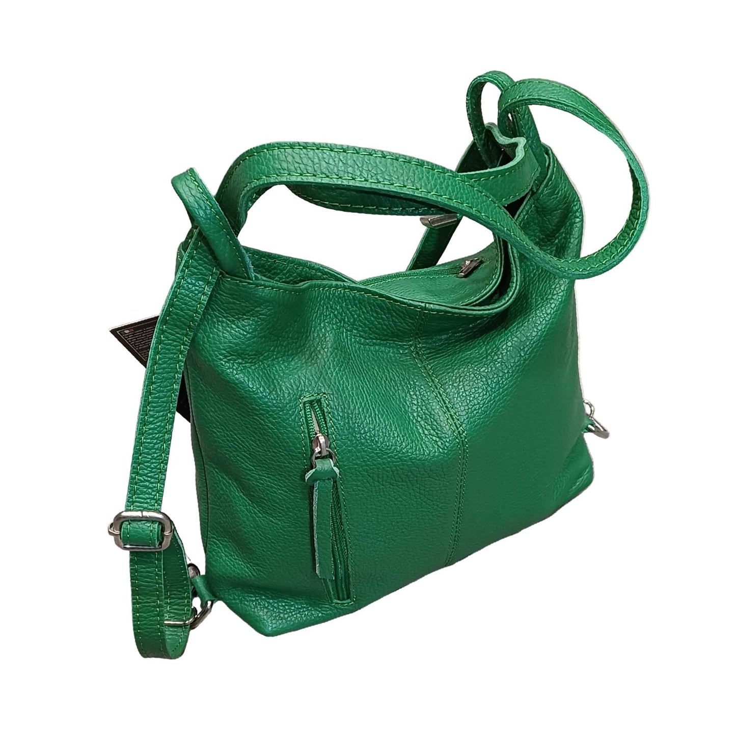 Borsa Zaino da donna in vitello martellato | Vera pelle Made in Italy – Cuoieria Italiana