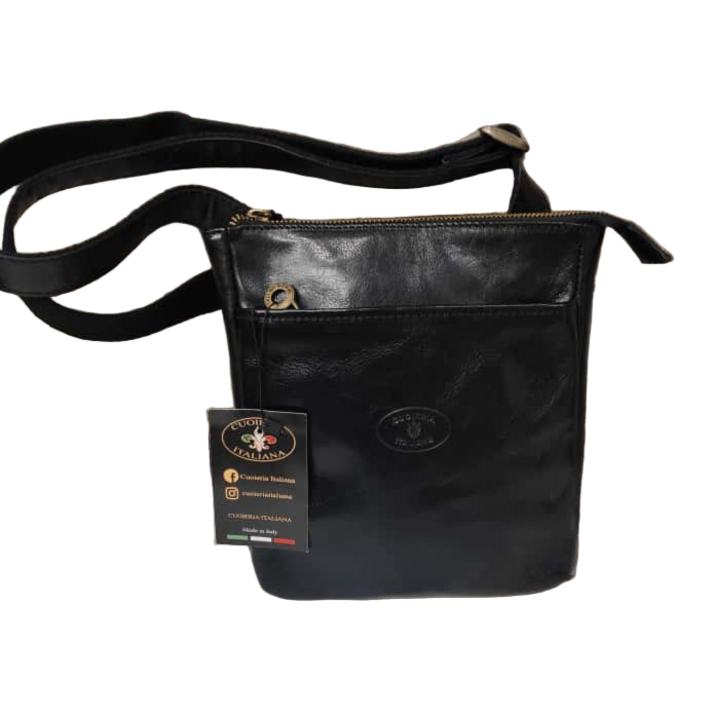 Borsello Wild in pelle da uomo – In cuoio artigianale | Made in Italy – Cuoieria Italiana